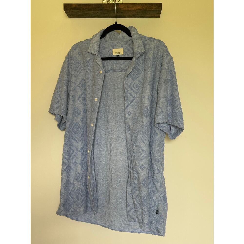Vintage‎ Civil Society Blue Button Down
